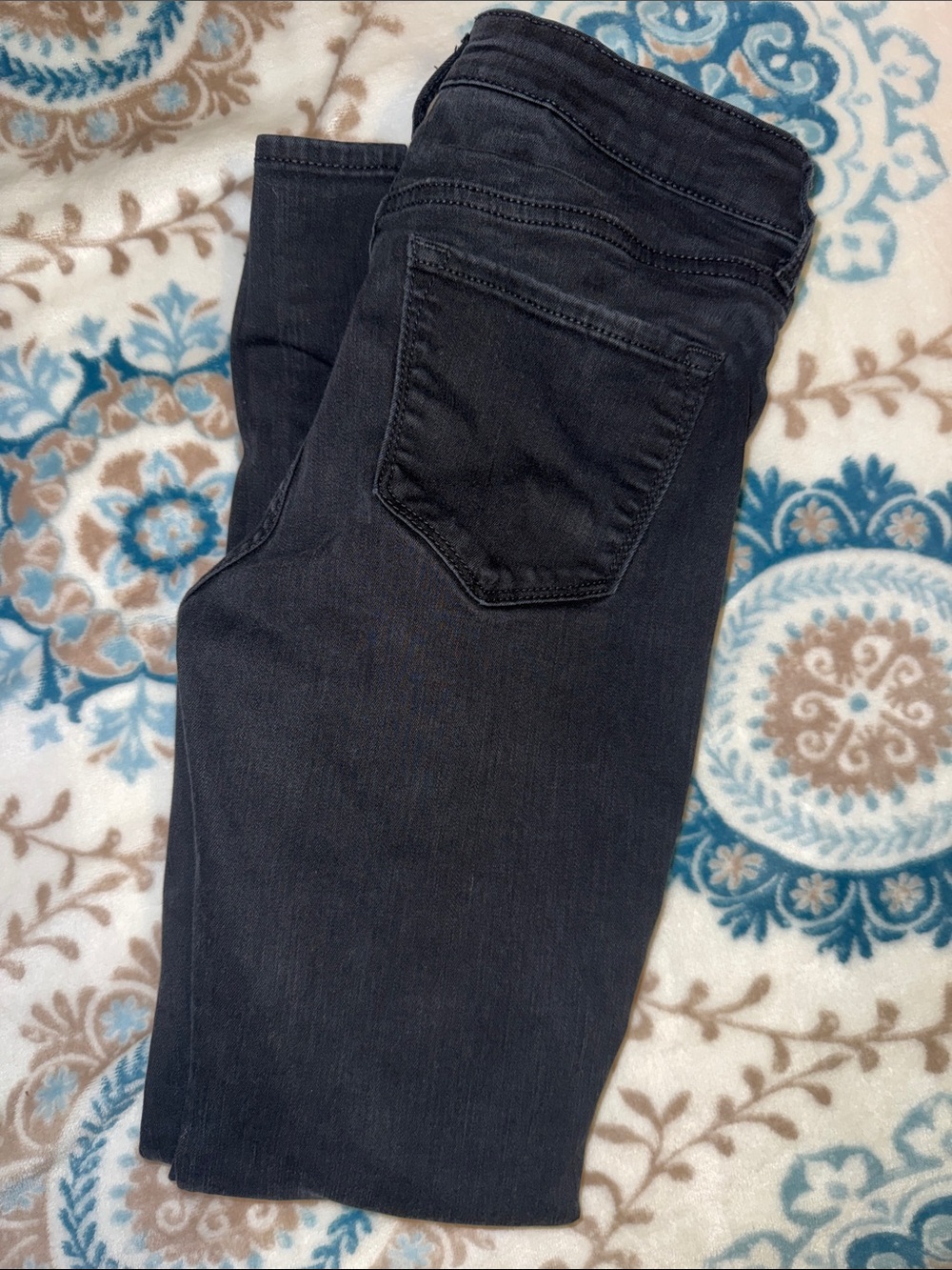 Old Navy Women's stretchy super Skinny Jeans - Black Wash